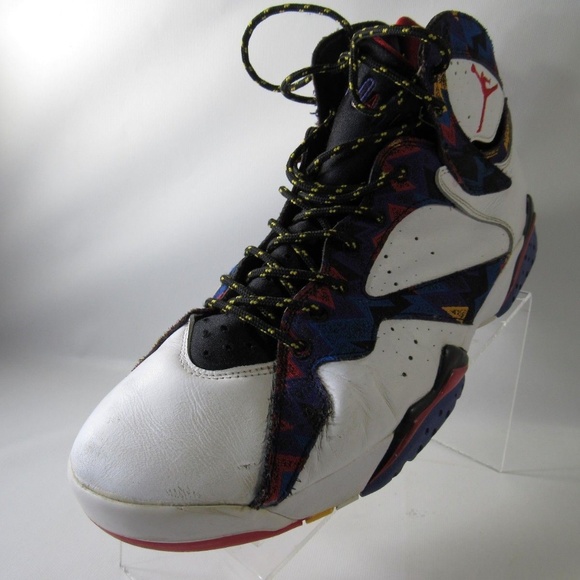 Nike Air Jordan VII 7 Sz 12 White Sport C2A B11 main image 7